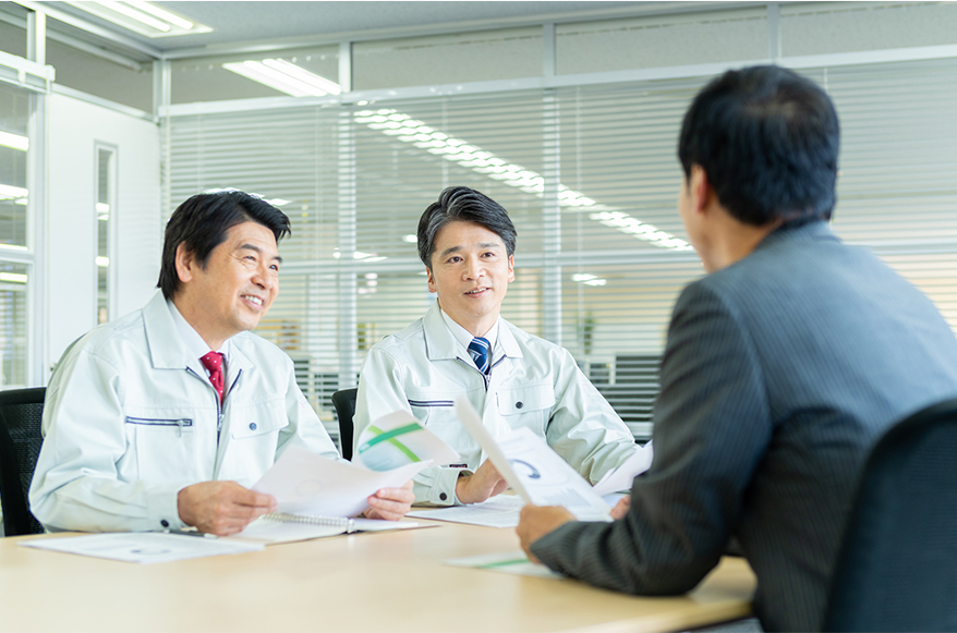 企業との信頼の証